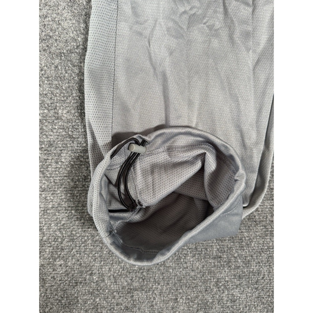 NikePants Mens Medium Gray Dri Fit Basketball Gym Training Sweatpants 30" EUC - Picture 4 of 16